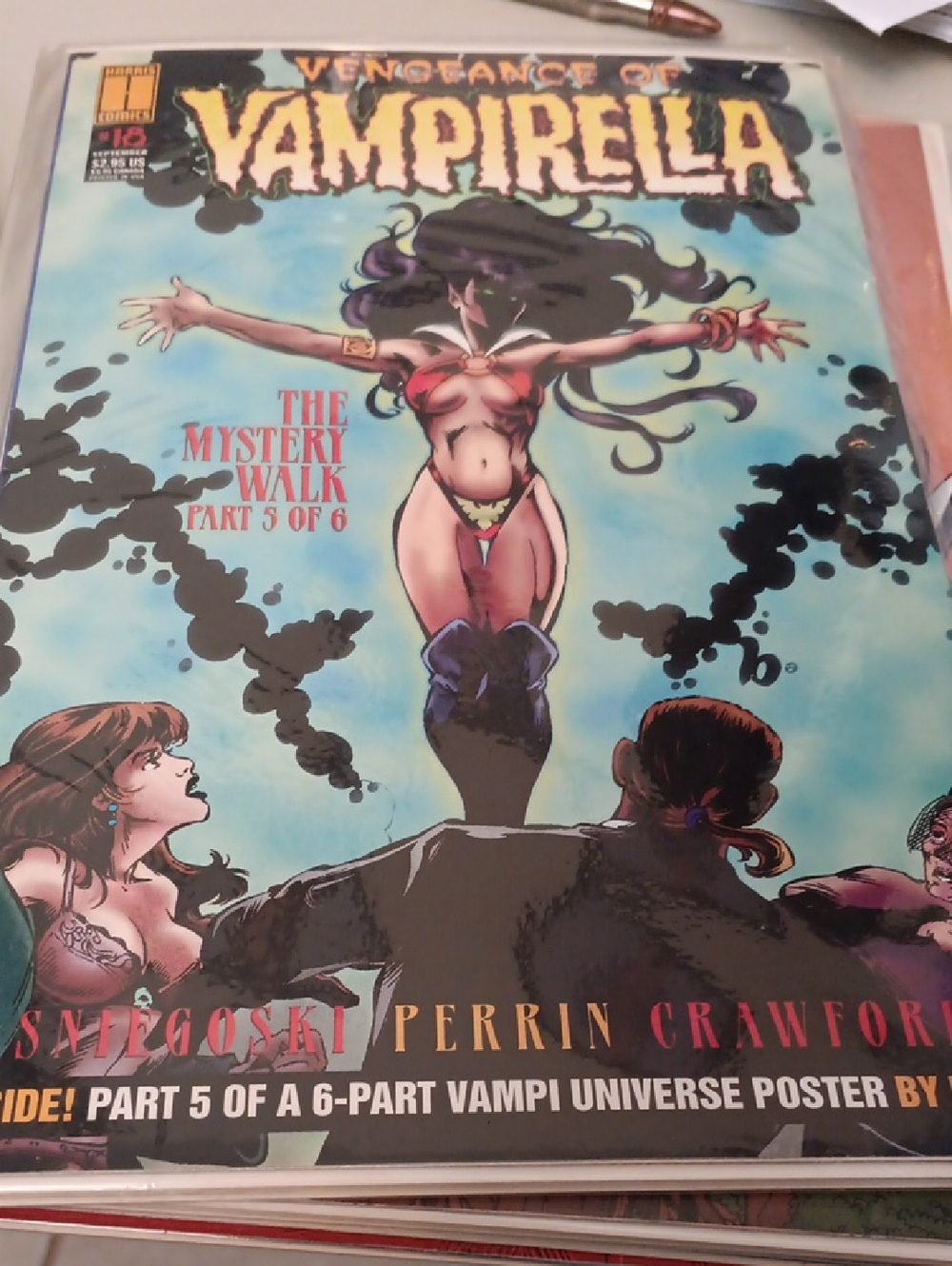 Vengeance of Vampirella #10 Comic Cover - Vampirella The Mystery Walk Part 5